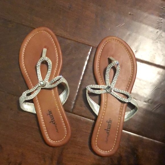 Charming Charlie slip on sandals! - Picture 2 of 3